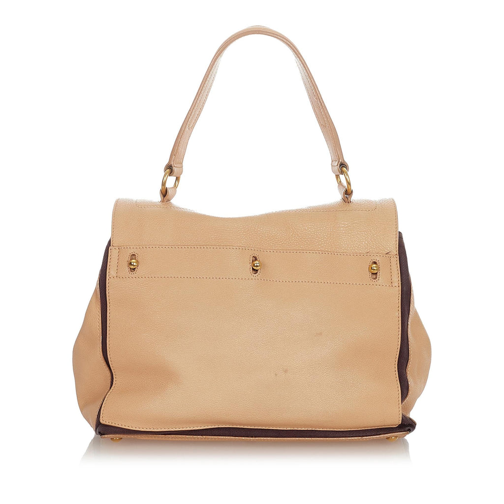 Saint Laurent Muse Two Leather Satchel (SHG-23311)