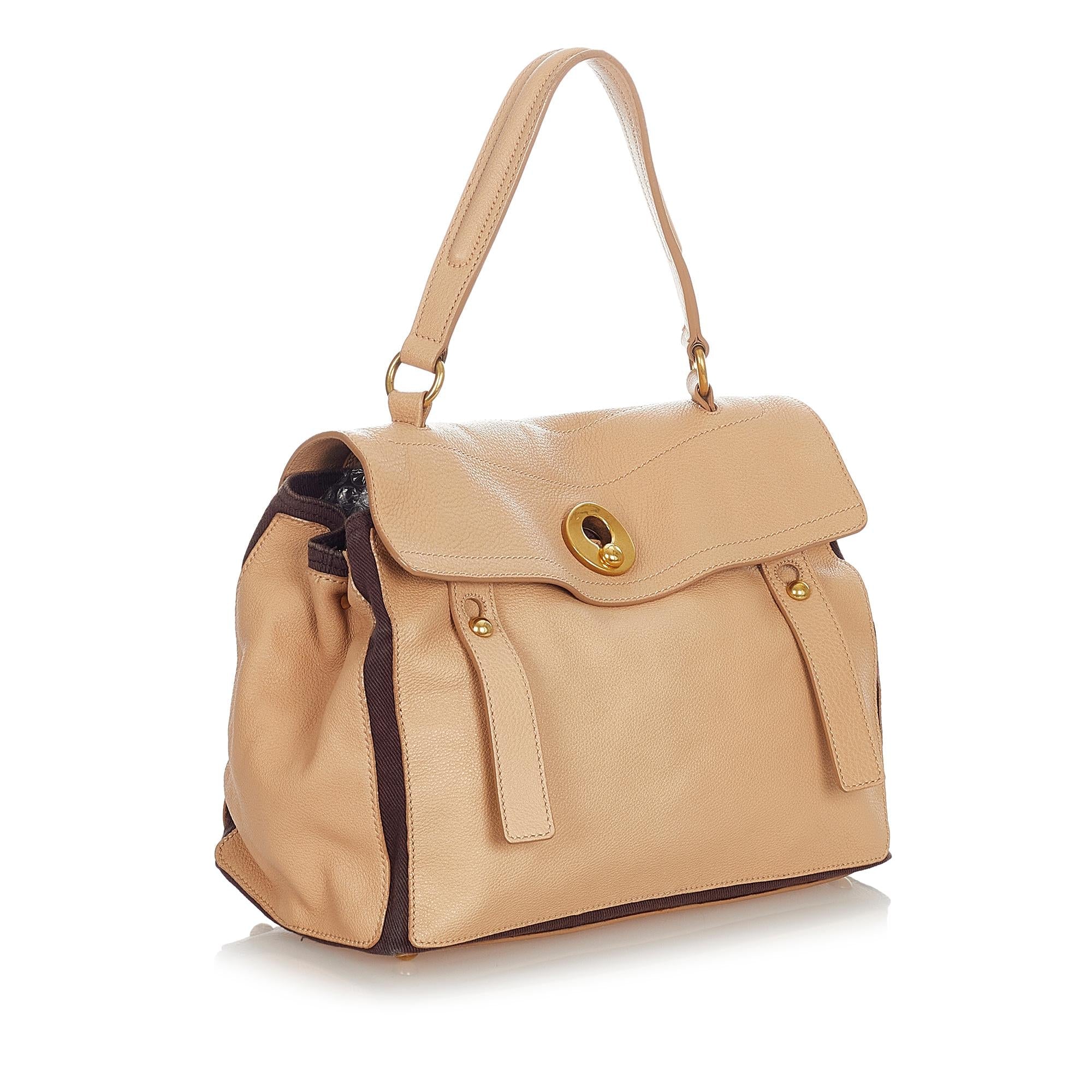 Saint Laurent Muse Two Leather Satchel (SHG-23311)