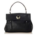 Saint Laurent Muse Two Leather Satchel (SHG-24052)