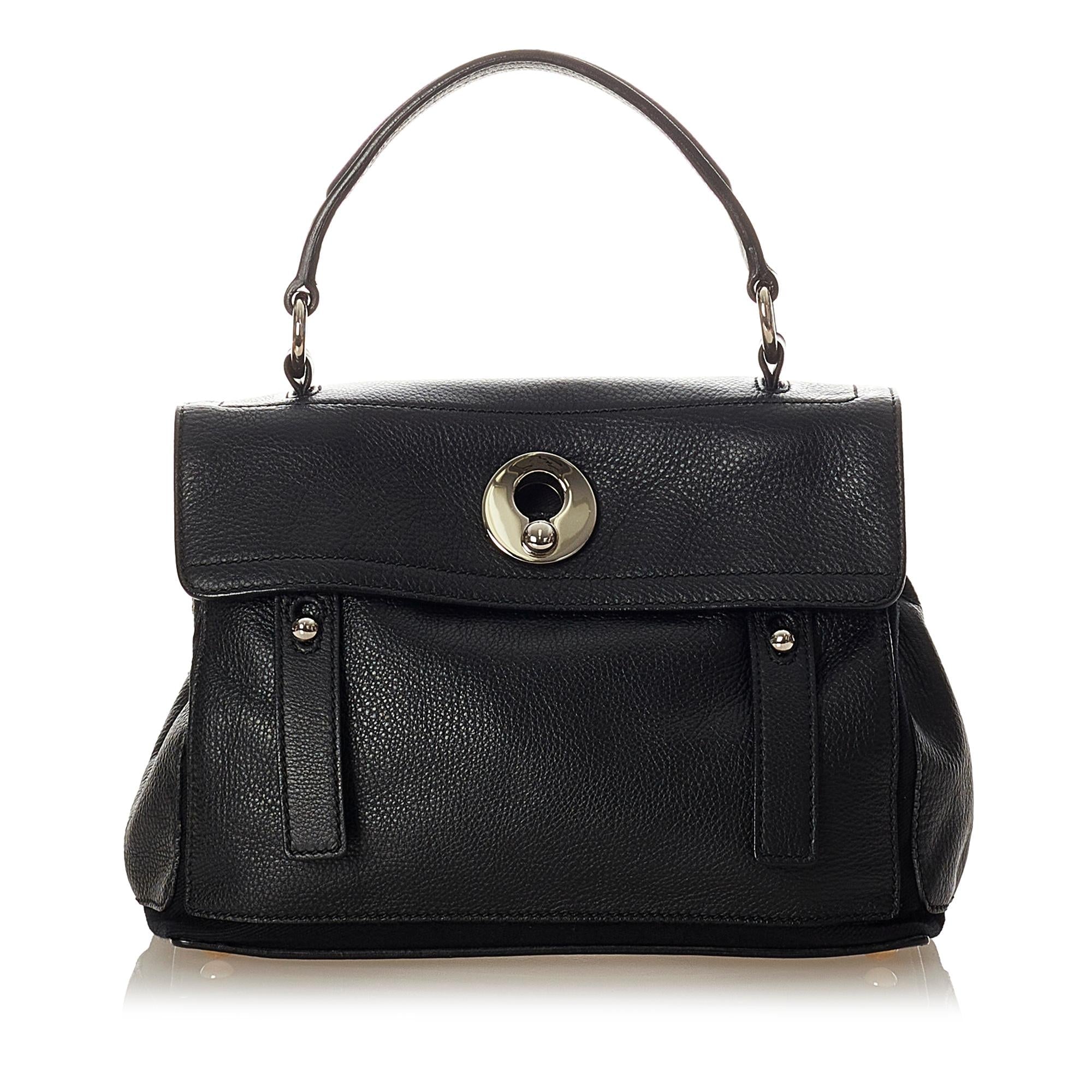 Saint Laurent Muse Two Leather Satchel (SHG-24052)