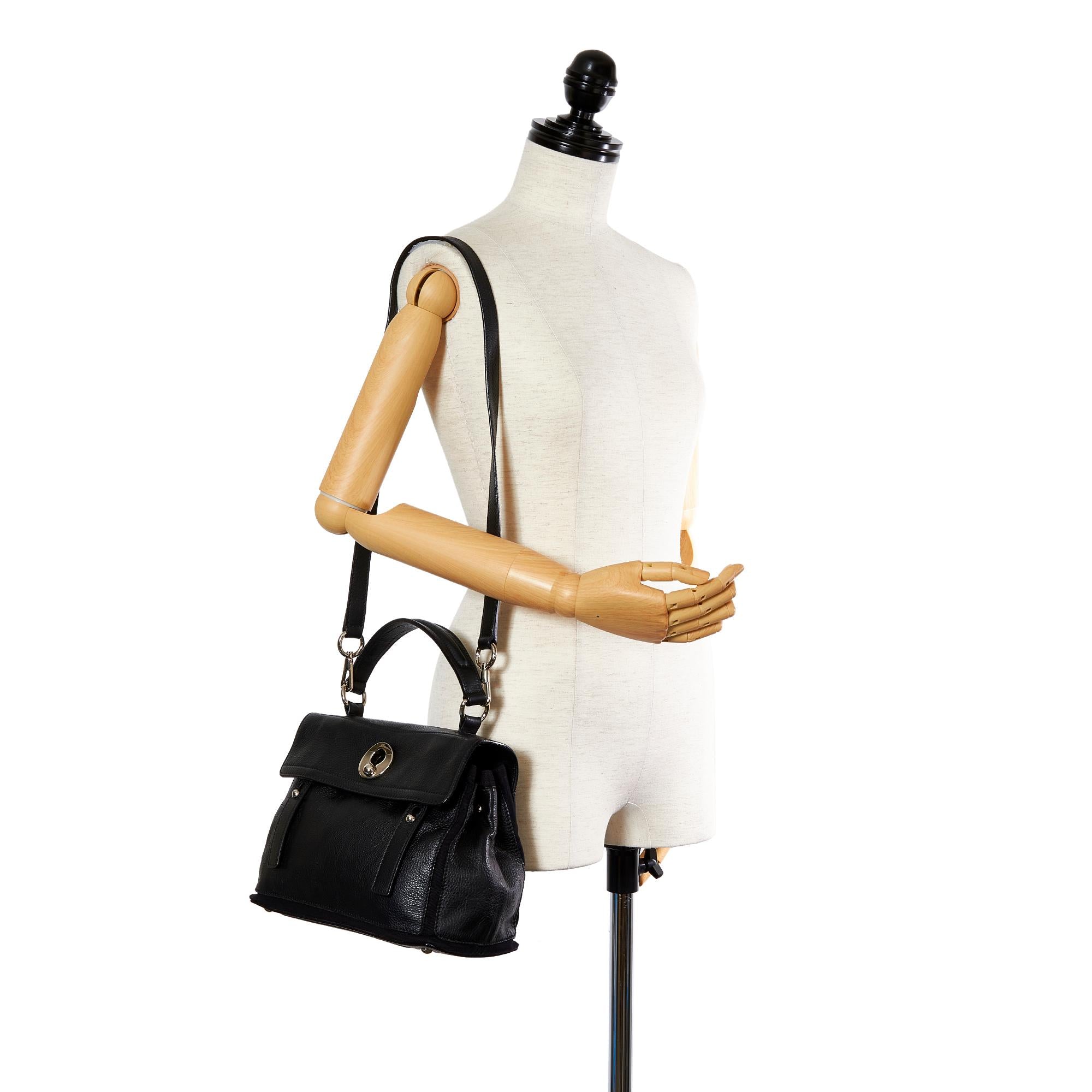 Saint Laurent Muse Two Leather Satchel (SHG-24052)