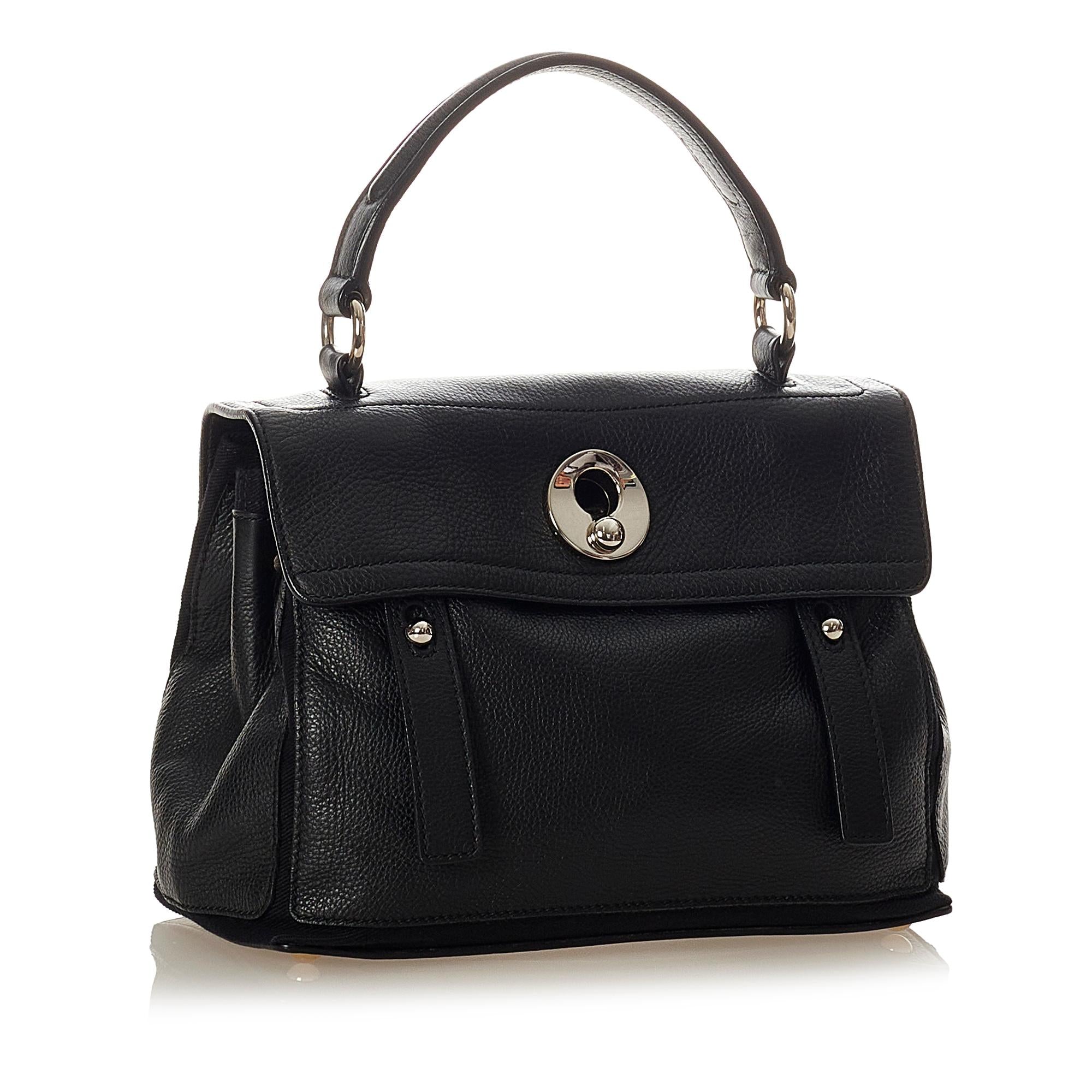 Saint Laurent Muse Two Leather Satchel (SHG-24052)
