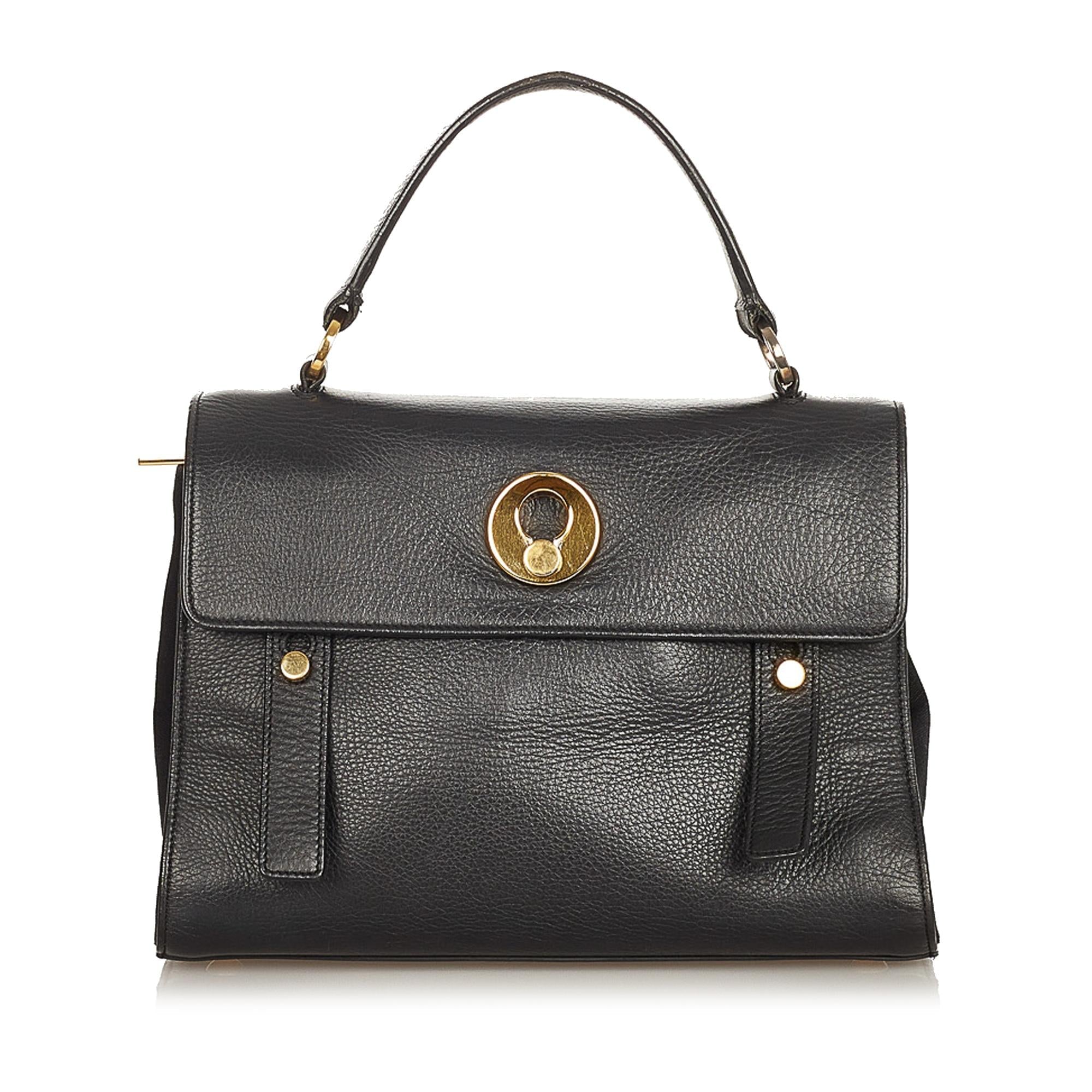 Saint Laurent Muse Two Leather Satchel (SHG-25057)
