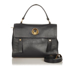 Saint Laurent Muse Two Leather Satchel (SHG-25057)