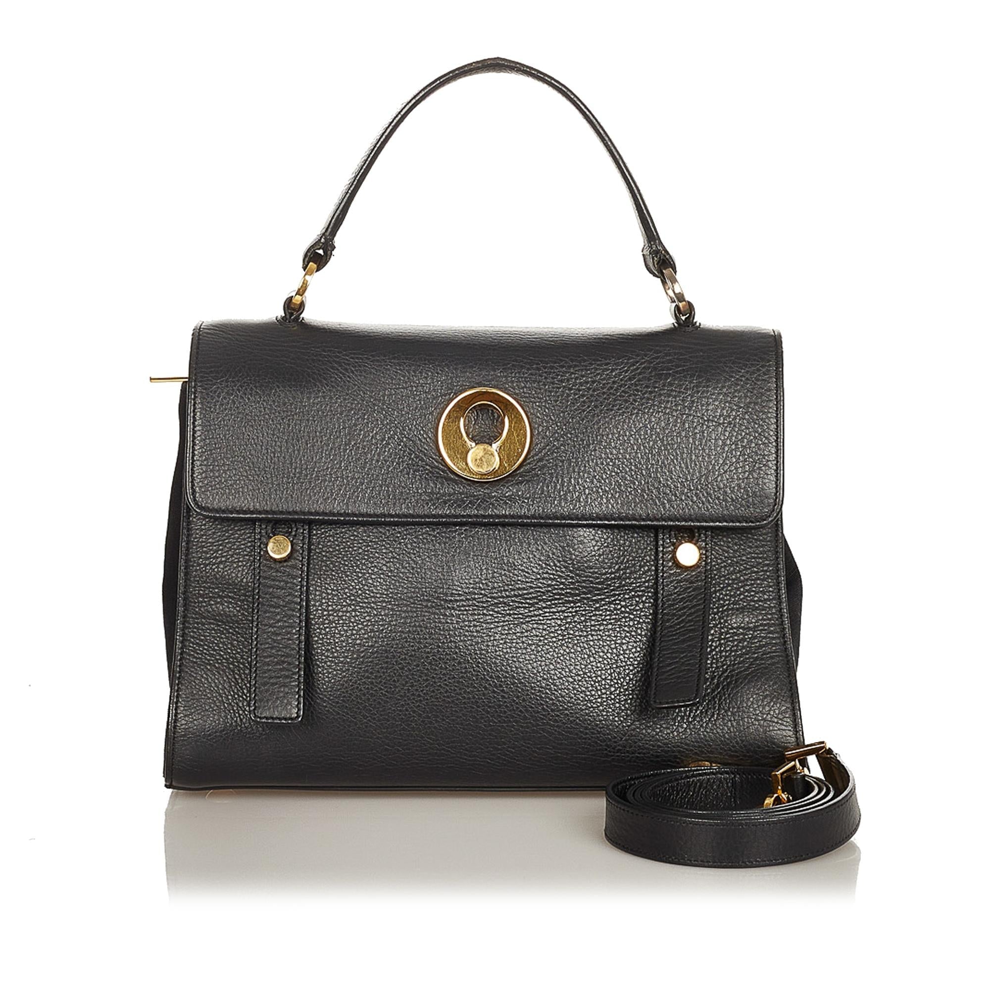 Saint Laurent Muse Two Leather Satchel (SHG-25057)