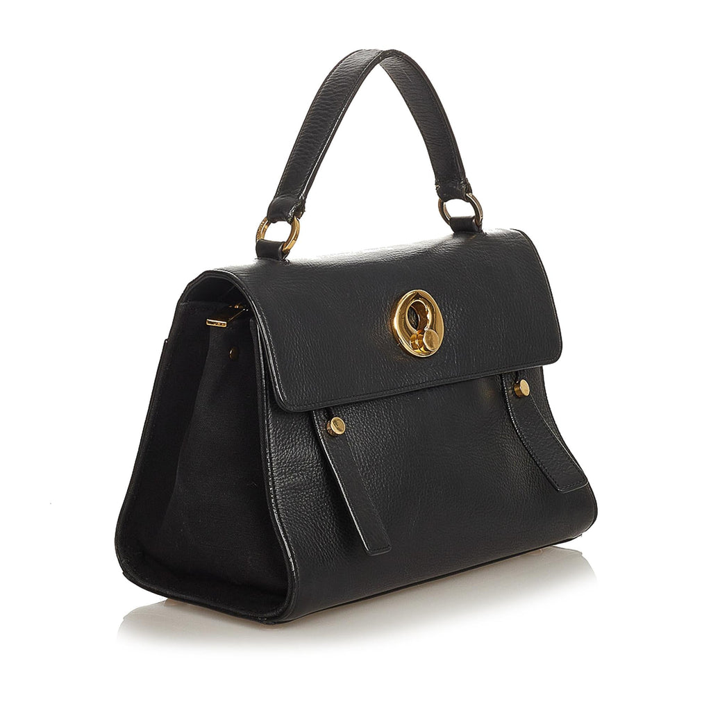 Saint Laurent Muse Two Leather Satchel (SHG-25057)
