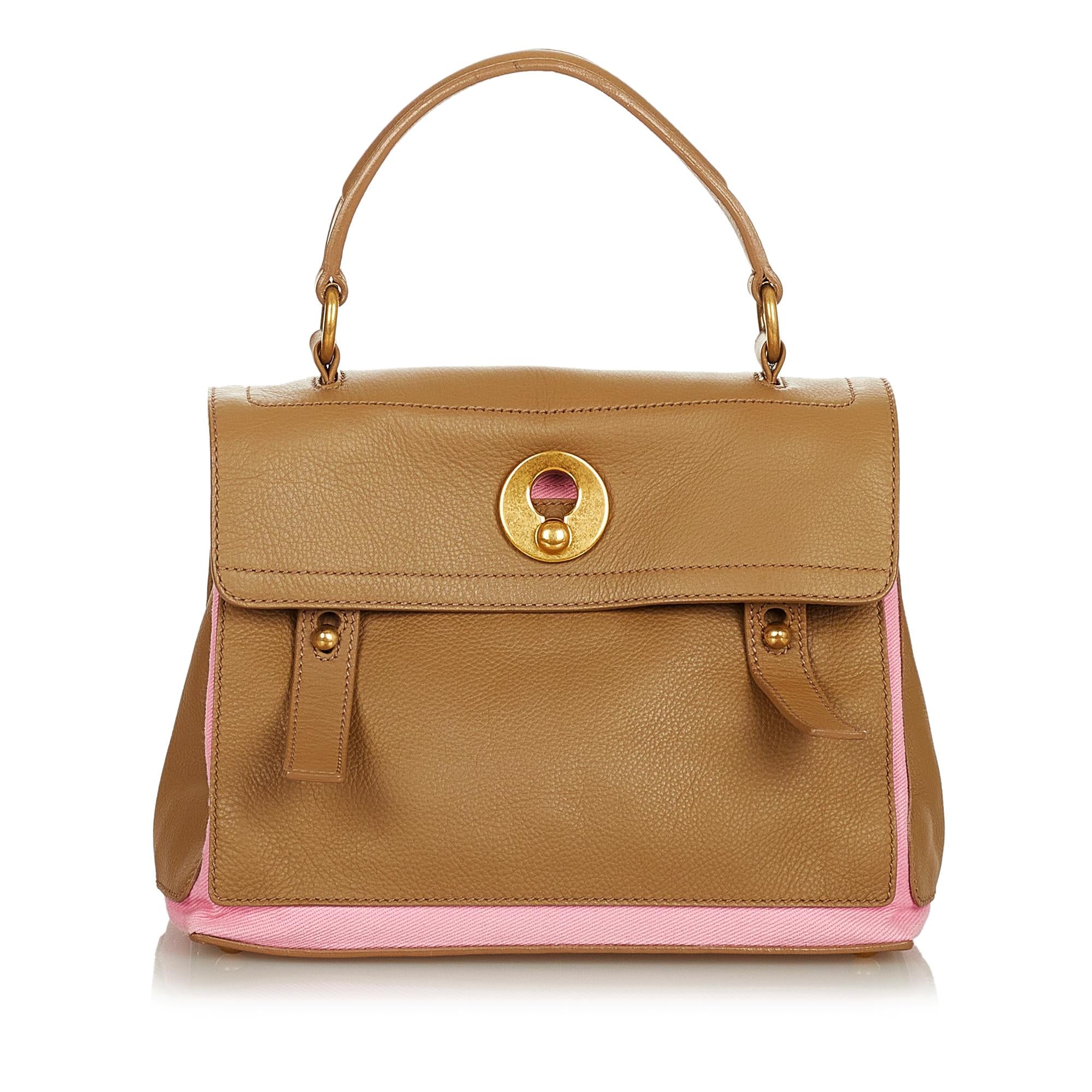 Saint Laurent Muse Two Leather Satchel (SHG-26467)