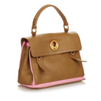 Saint Laurent Muse Two Leather Satchel (SHG-26467)