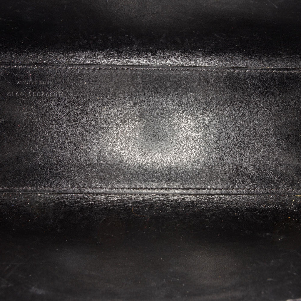 Saint Laurent Nano Sac De Jour Embossed Leather Satchel (SHG-25199)