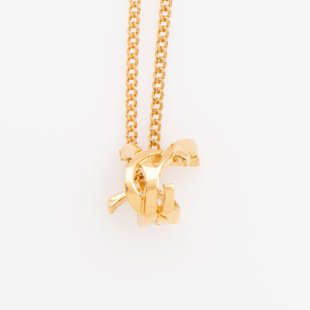 Saint Laurent Opyum Twist Necklace