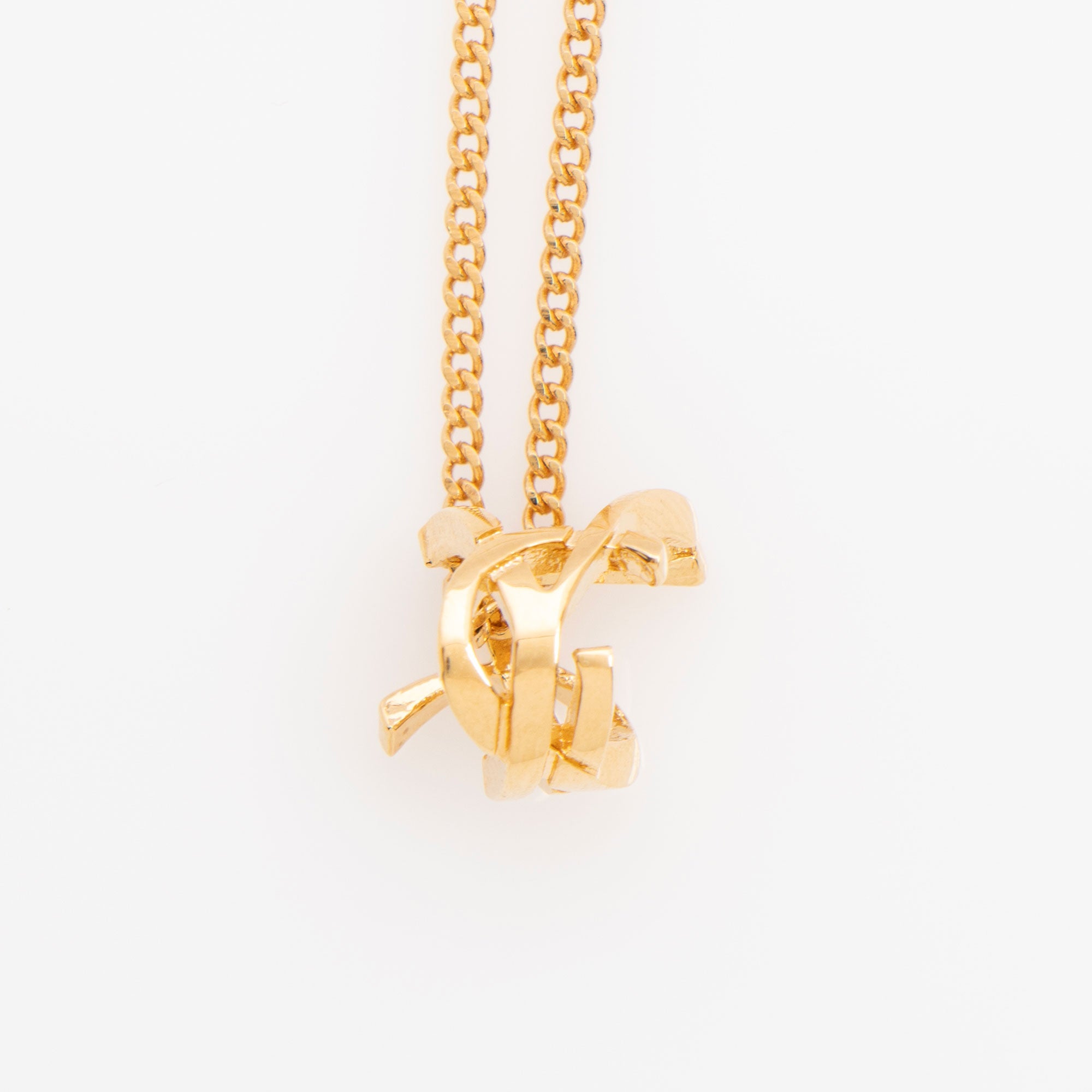 Saint Laurent Opyum Twist Necklace