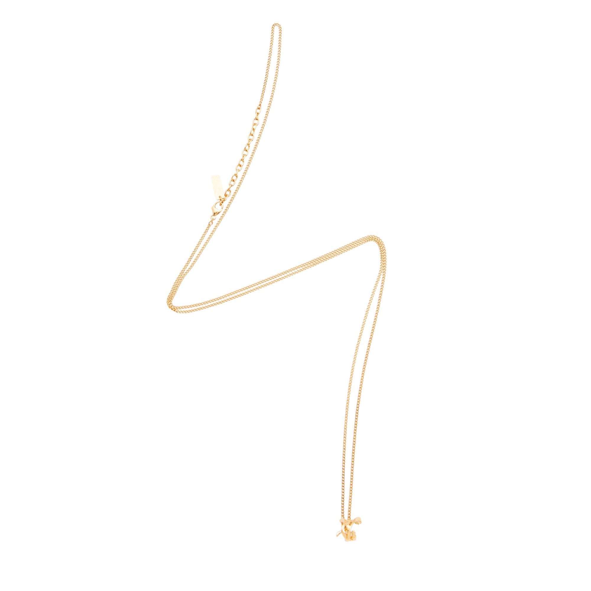 Saint Laurent Opyum Twist Necklace