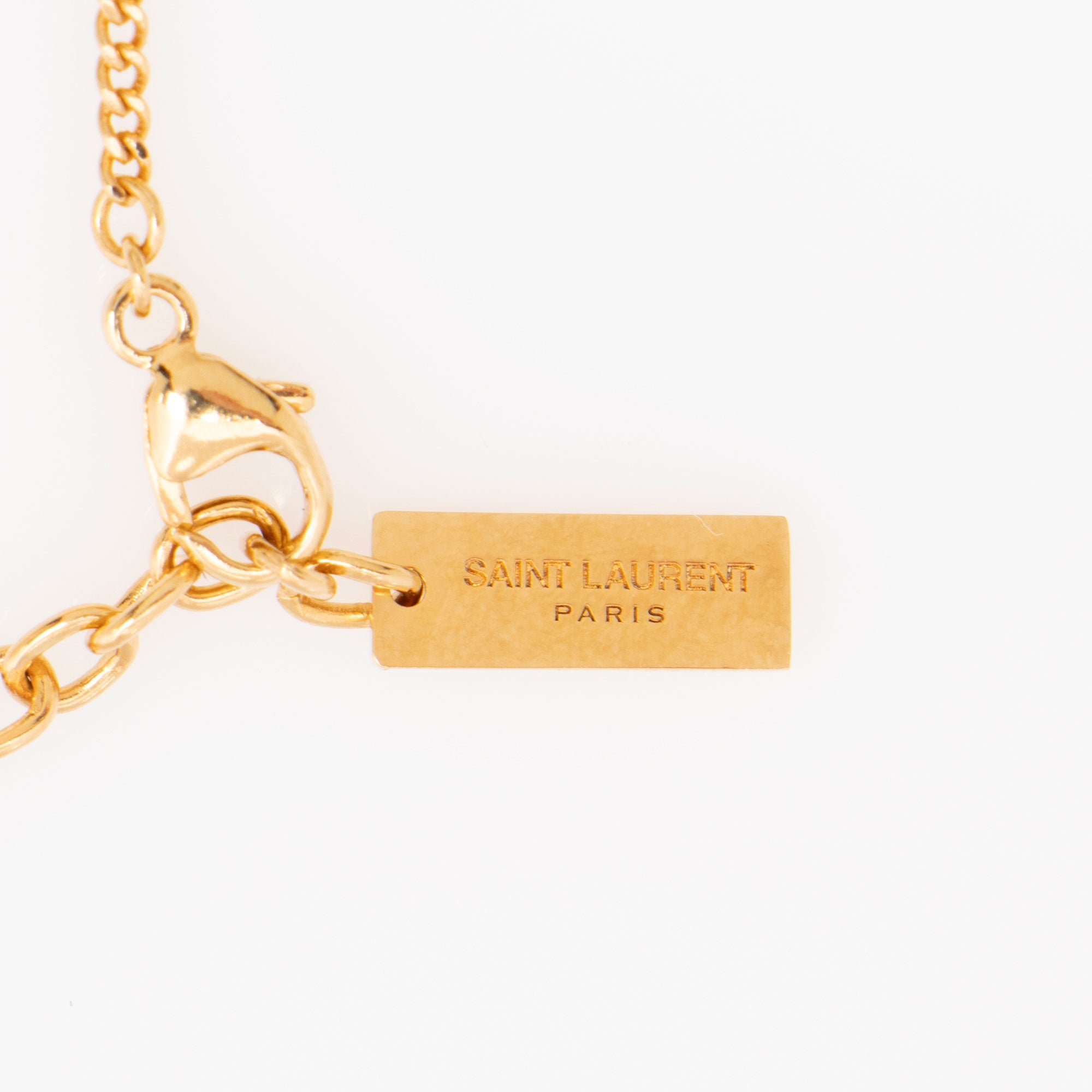 Saint Laurent Opyum Twist Necklace
