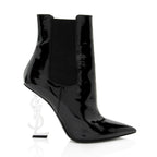 Saint Laurent Patent Leather Opyum Boots - Size 7.5 / 37.5