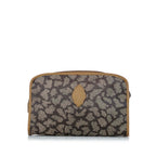 Saint Laurent Printed Leather Clutch Bag (SHG-23003)
