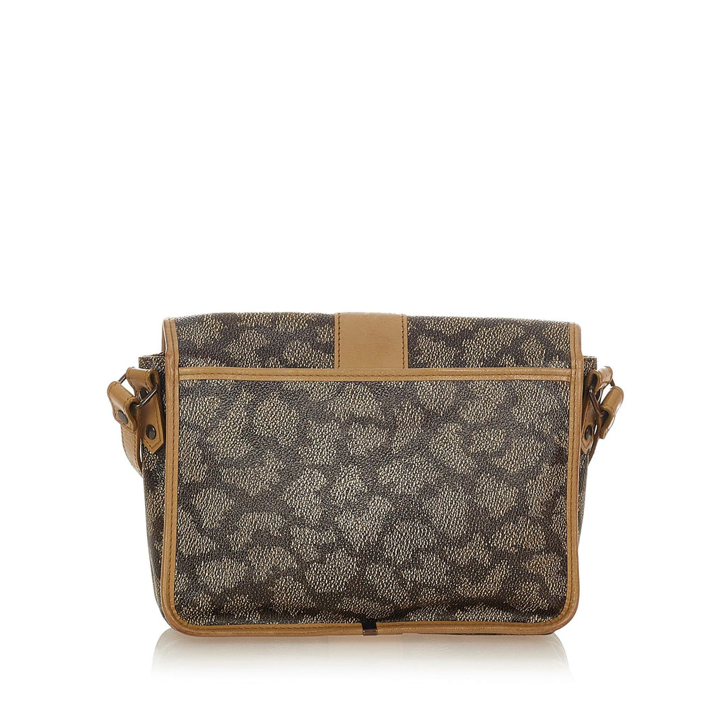 Saint Laurent Printed PVC Crossbody Bag (SHG-26593)