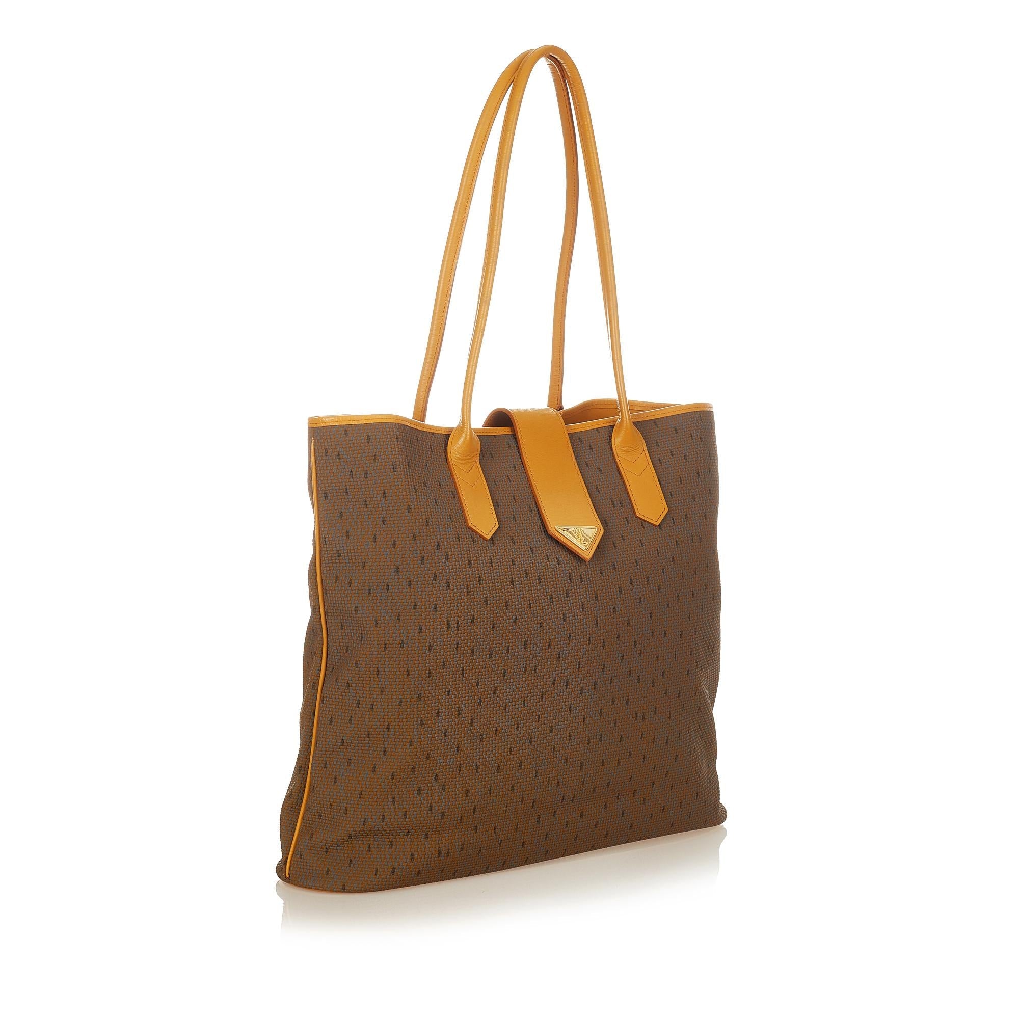 Saint Laurent Printed Tote Bag (SHG-26044)
