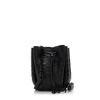 Saint Laurent Python Embossed Calfskin Mini Bucket Bag - FINAL SALE (SHF-17106)