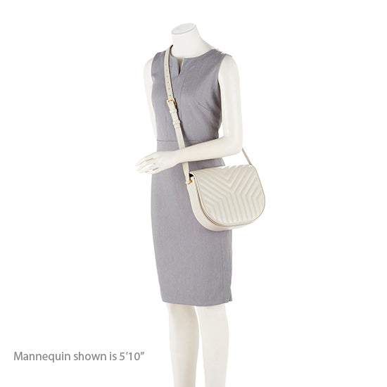 Saint Laurent Quilted Leather Joan Flap Shoulder Bag (SHF-11246)