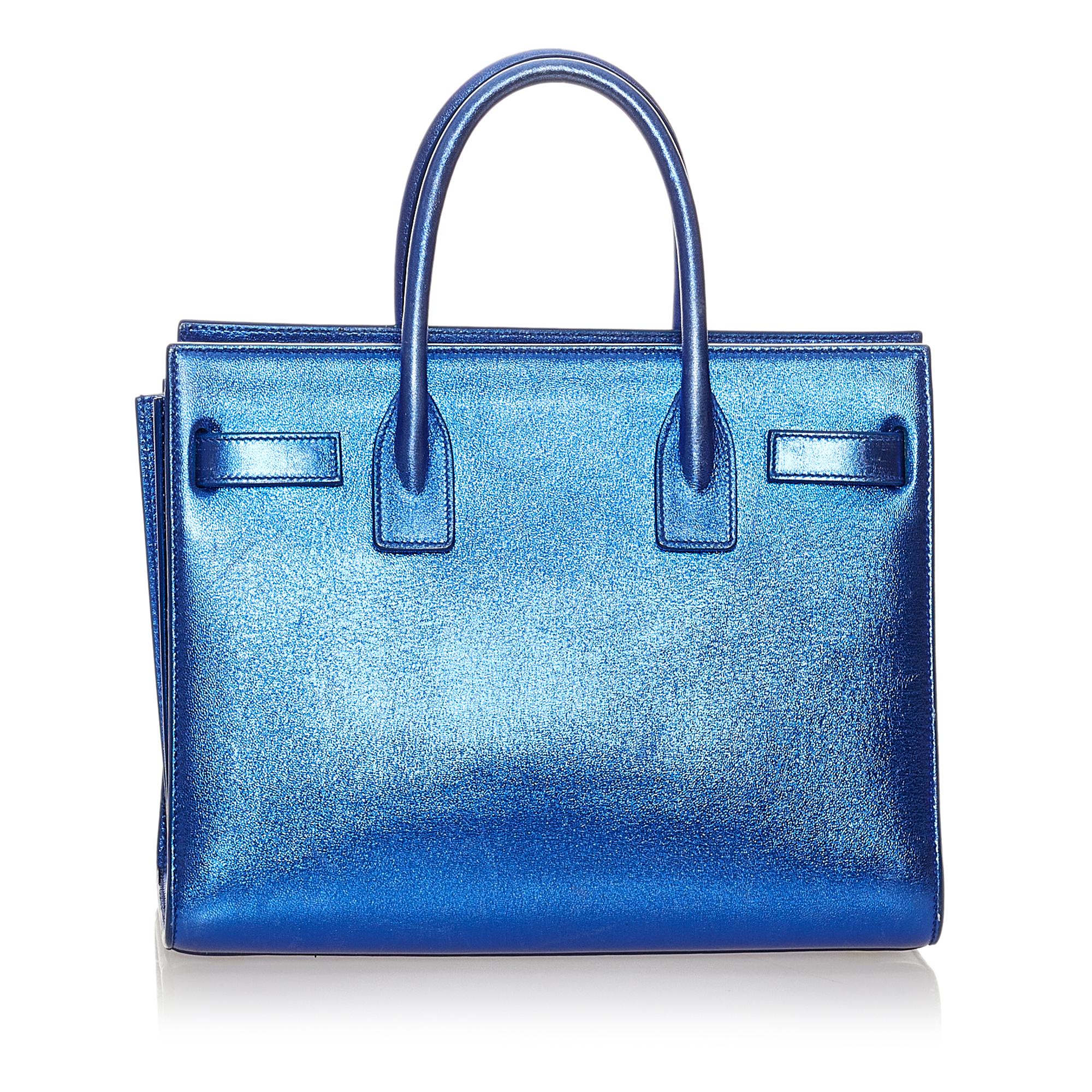 Saint Laurent Sac De Jour Leather Satchel (SHG-27966)