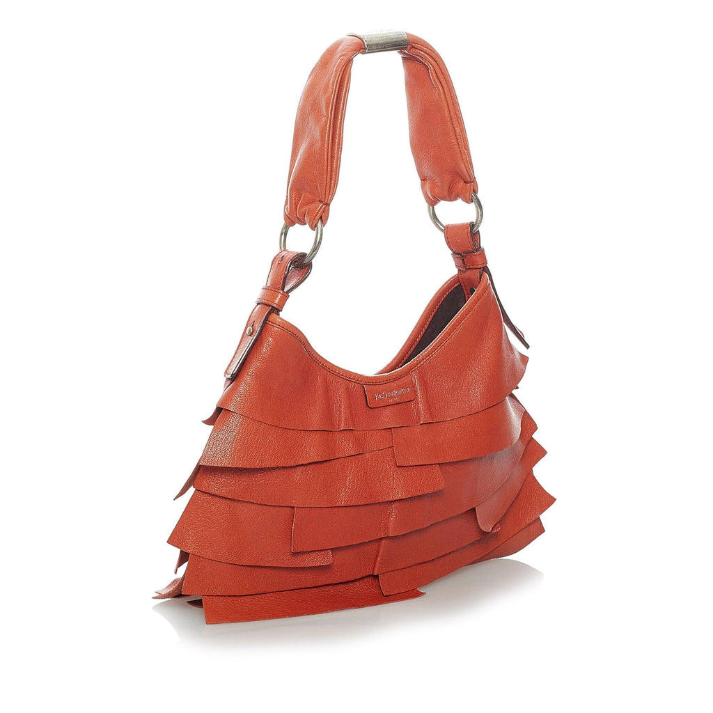 Saint Laurent Saint Tropez Leather Shoulder Bag (SHG-29792)