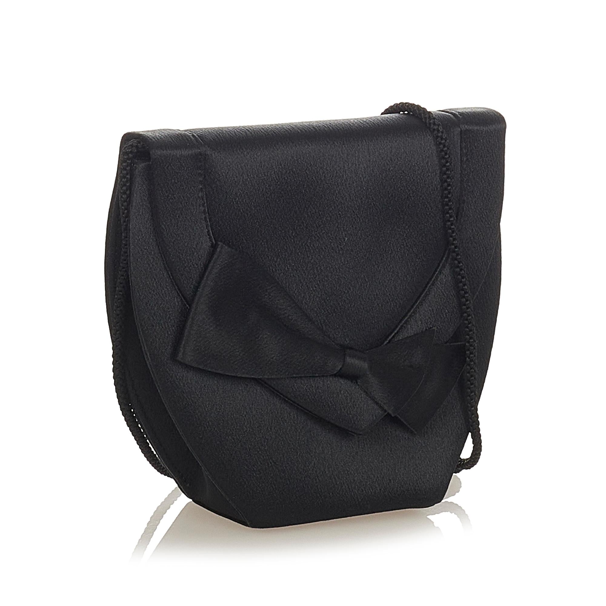 Saint Laurent Satin Clutch Bag (SHG-25250)