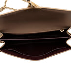Saint Laurent Smooth Calfskin Monogram Cassandra Shoulder Bag (SHF-14588)
