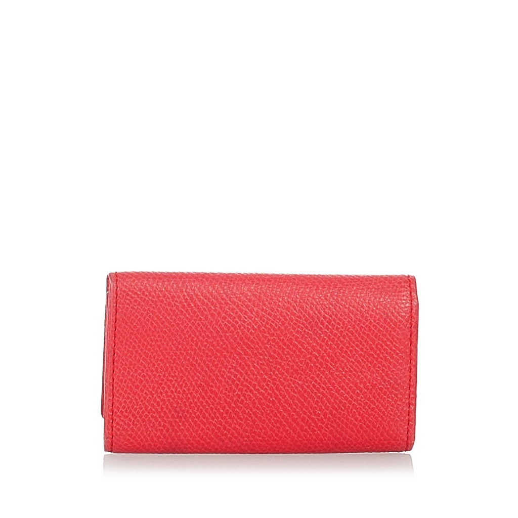 Saint Laurent Studded Leather Key Holder (SHG-26978)