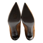 Saint Laurent Suede Fringe Charlotte Ankle Boots - Size 6.5 / 36.5