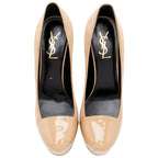 Saint Laurent Suede Tribtoo Pumps - Size 7.5 / 37.5 (SHF-18368)