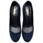 Saint Laurent Suede Tribtoo Pumps - Size 9 / 39 (SHF-18836)