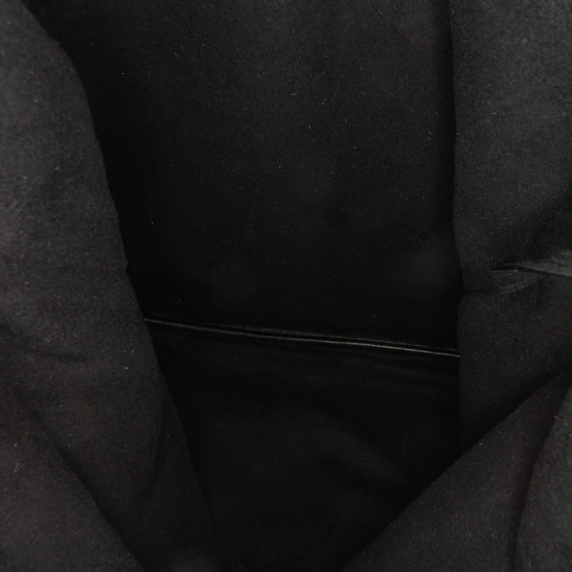 Saint Laurent Teddy Drawstring Leather Backpack (SHG-24541)