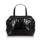 Saint Laurent Y Mail Patent Leather Handbag (SHG-25706)