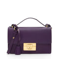 Salvatore Ferragamo Calfskin Aileen Shoulder Bag (SHF-DDDtxg)