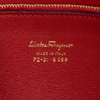 Salvatore Ferragamo Calfskin Aileen Shoulder Bag (SHF-DDDtxg)