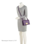 Salvatore Ferragamo Calfskin Aileen Shoulder Bag (SHF-DDDtxg)