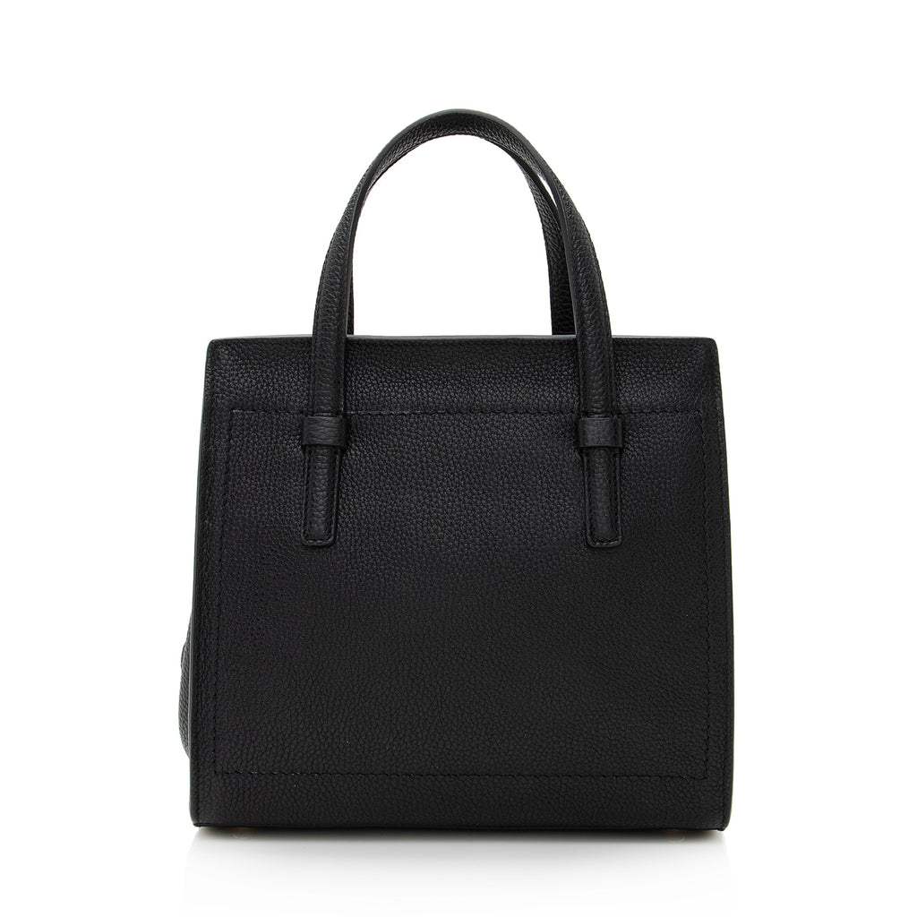 Salvatore Ferragamo Calfskin Amy Mini Tote (SHF-22524)