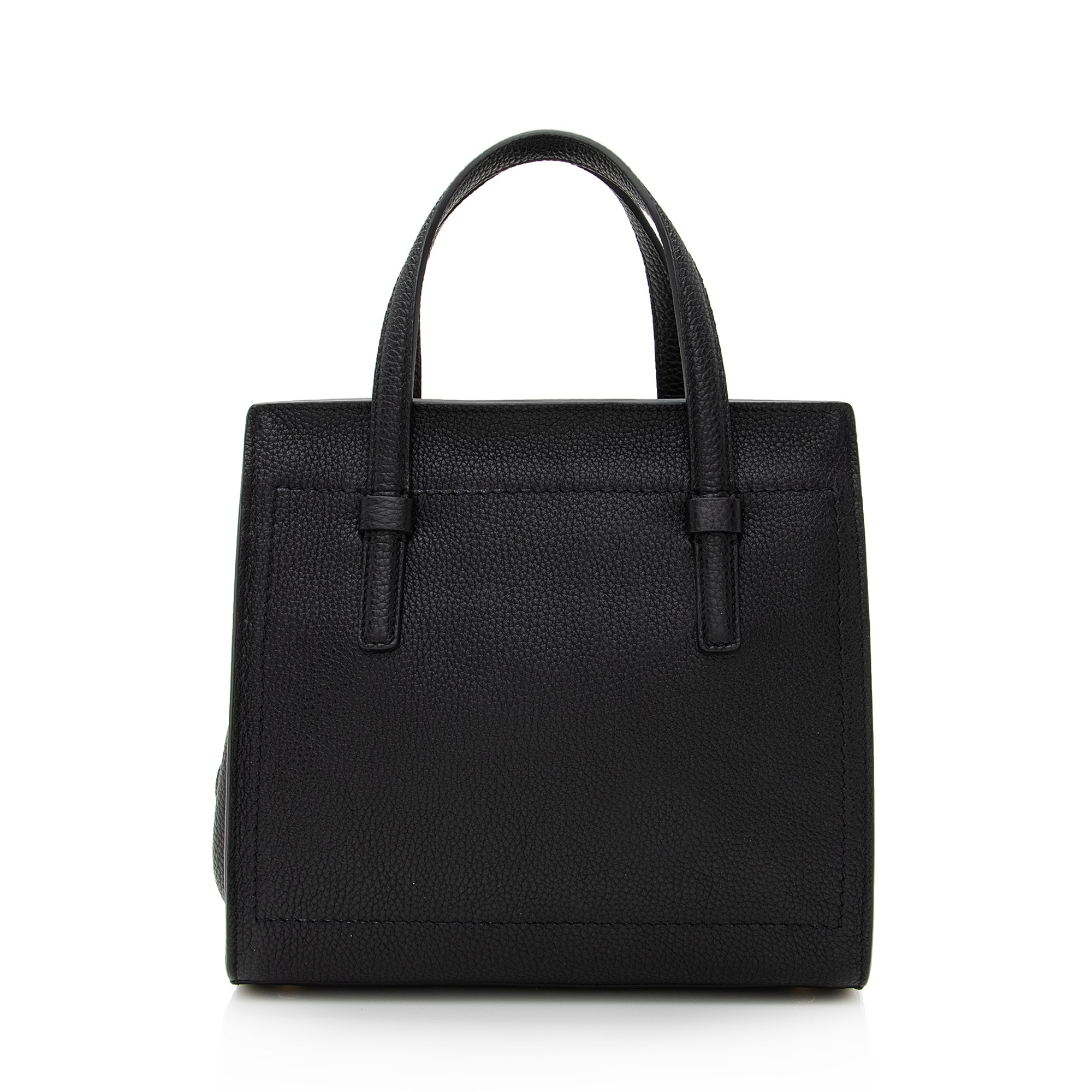 Salvatore Ferragamo Calfskin Amy Mini Tote (SHF-22524)