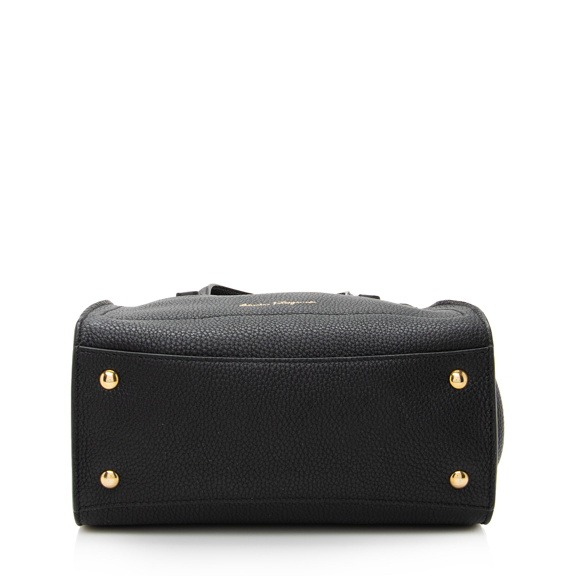 Salvatore Ferragamo Calfskin Amy Mini Tote (SHF-22524)