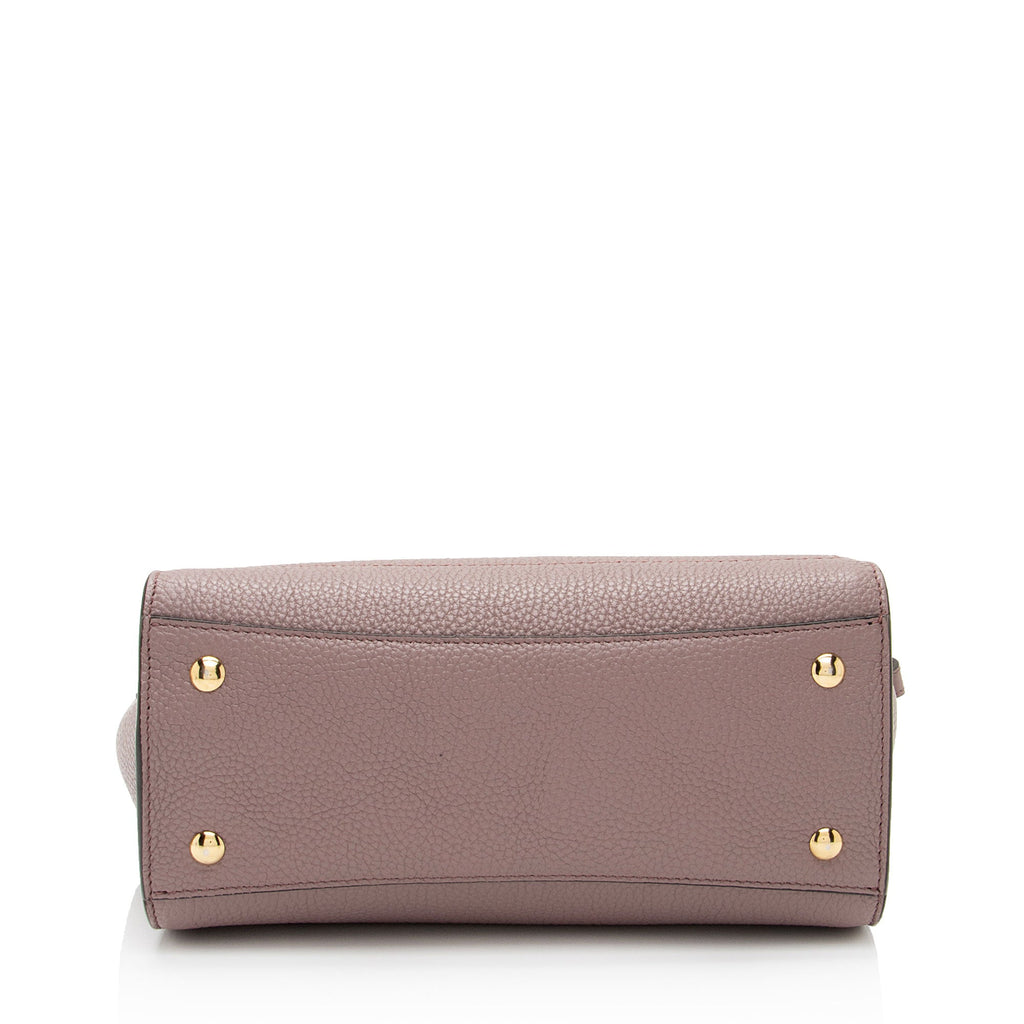 Salvatore Ferragamo Calfskin Amy Mini Tote (SHF-Hzm7kO)