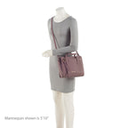 Salvatore Ferragamo Calfskin Amy Mini Tote (SHF-Hzm7kO)