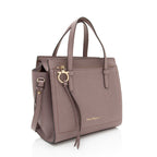 Salvatore Ferragamo Calfskin Amy Mini Tote (SHF-Hzm7kO)