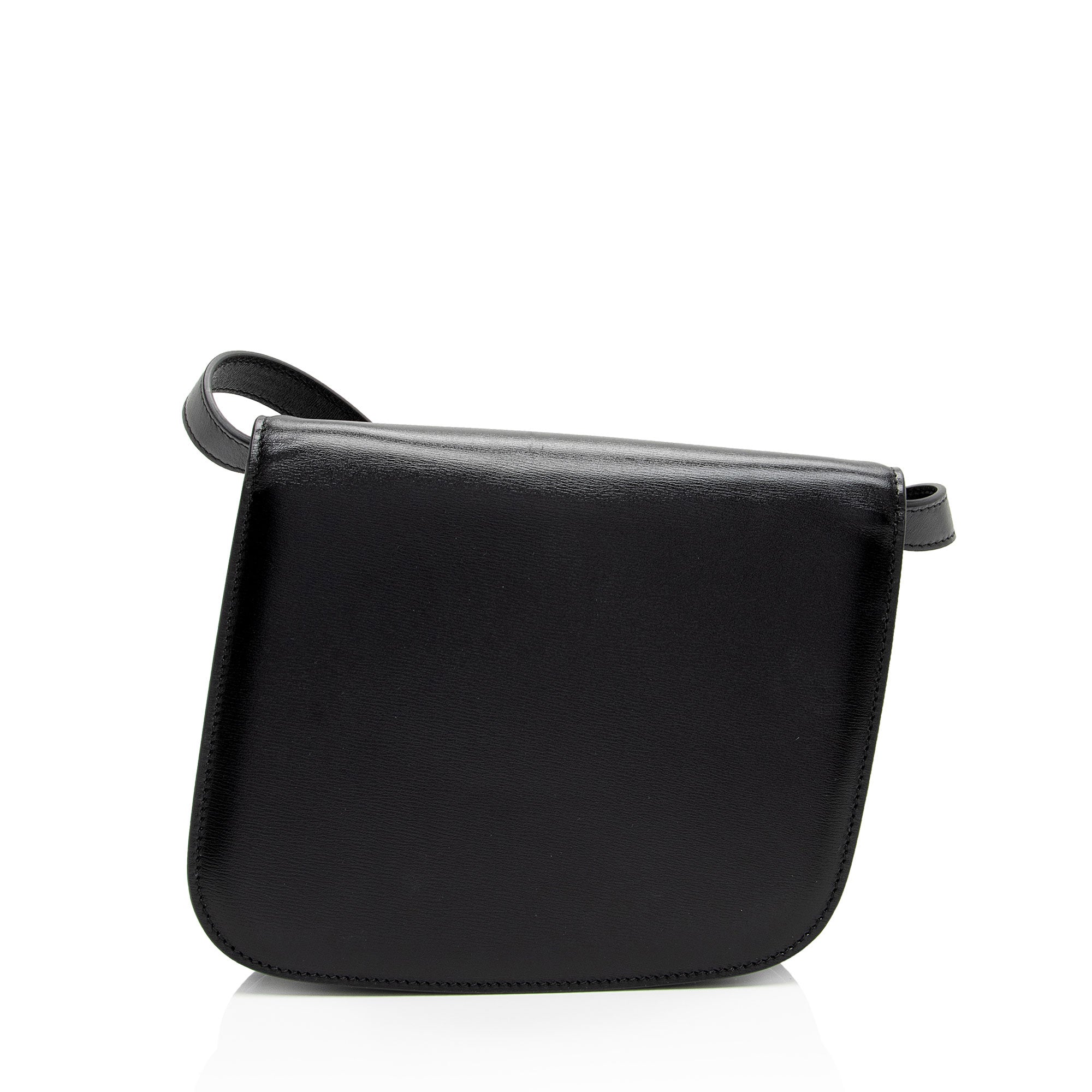 Salvatore Ferragamo Calfskin Fiamma Small Crossbody (SHF-FL9q11)