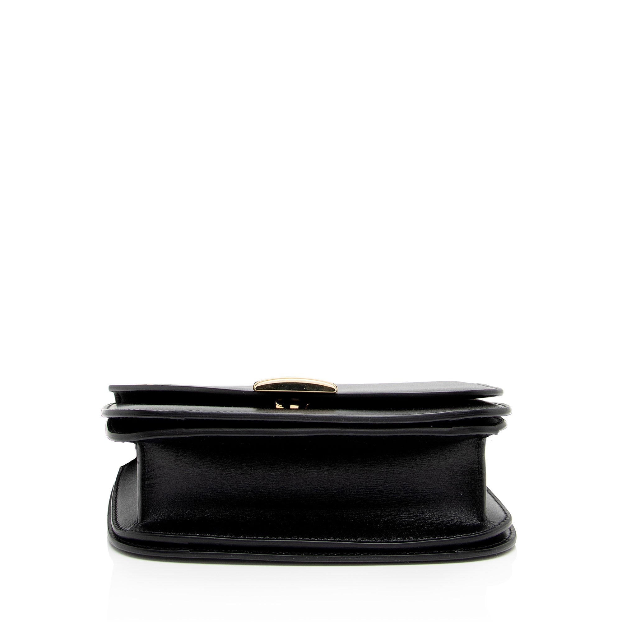 Salvatore Ferragamo Calfskin Fiamma Small Crossbody (SHF-FL9q11)
