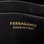 Salvatore Ferragamo Calfskin Fiamma Small Crossbody (SHF-FL9q11)
