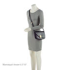 Salvatore Ferragamo Calfskin Fiamma Small Crossbody (SHF-FL9q11)
