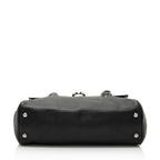Salvatore Ferragamo Calfskin Ganchini Jules Satchel (SHF-BEZLds)