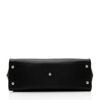 Salvatore Ferragamo Calfskin Ganchini Jules Satchel (SHF-5PXr2S)