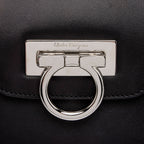 Salvatore Ferragamo Calfskin Ganchini Jules Satchel (SHF-5PXr2S)