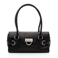 Salvatore Ferragamo Calfskin Ganchini Jules Satchel (SHF-5PXr2S)